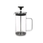 La Cafetière Cafetière All-Glass French Press Coffee Maker, LCGLCAFE3CP, Transparent