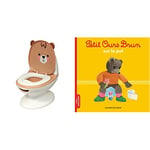 Bambisol Pot Bebe Toilette Ourson | Apprentissage Propreté Enfant, Entretien Facile | Ours & 2Petit Ours Brun sur le pot