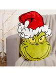 The Grinch Christmas Shaped Cushion