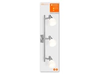 Ledvance Spot, Utanpåliggande Spotlight, G9, 3 Lampor, Led, 5,7 W, Silver