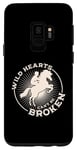 Coque pour Galaxy S9 Wild Hearts Can't Be Broken Horse Rider Dressage équestre