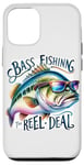 iPhone 12/12 Pro Bass Fishing x The Reel Deal x Largemouth Bass Case