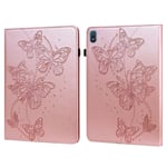 SKALO Nokia T20 Mandala Butterfly Fodral - Roséguld