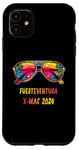 Coque pour iPhone 11 Conception de lunettes de soleil Fuerteventura X-Mas 2024