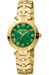 Montre Roberto Cavalli by FM RV1L166M0061 pour Femme Vert en Acier