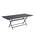 Fermob - Caractère Table 190x90 cm Anthracite 47 - Matbord utomhus - Studio Fermob - Grå - Metall