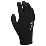 NIKE UNISEX KNITTED TECH AND GRIP GLOVES 2.0 BLACK - L/XL,White