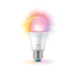 WiZ Colour [E27 Edison Screw] Smart Connected WiFi Light Bulb. 60W App Control for Home Indoor Lighting, Livingroom, Bedroom.