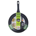 Salter BW13467TEDIR 32cm Frying Pan – PFOA-Free, Non-Stick, Pressed Aluminium Pan, Easy Clean, Metal Utensil Safe, Suitable for All Hob Types, Family Pan, Healthy Cooking, Megastone