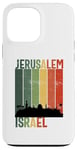 iPhone 13 Pro Max Jerusalem Israel Skyline Jewish Israeli Souvenir Women Men Case