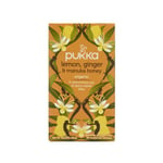 Te PUKKA Lem Ginger Manuka Honey 20/fp