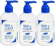 Free & Clear Cleanser 8oz (3 Pack)