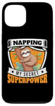 iPhone 13 Napping Superpower Power Nap Lazy Pajama Day Sleep Sloth Case