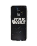 Coque Luxe Samsung Galaxy S9 Star Wars - Argent