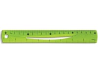 Tetis Flexibel Linjal 20Cm Grön (Bl020-Zb)