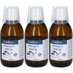 NORSAN Omega-3 TOTAL Huile de poisson Nature 3x200 ml