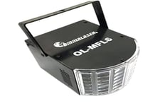 OmniaLaser OL-MFL6 Effet de lumière LED Mini Derby avec microphone interne, contrôle DMX et mode automatique