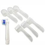 6 Electric Toothbrush Covers ~ Case Compatible with Oral B Toothbrush Round Head