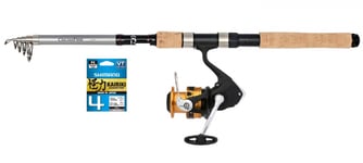 ØRRET-TELESKOP Shimano FX2500/Daiwa Crossfire 7' (10-30 gr)