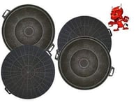 Mega saving Set 4 Activated Carbon Filter Filters Carbon Filter for Exhaust Hood Cooker Hood Siemens LC624WA1001