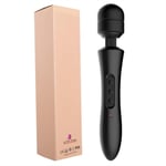 LCC® kraftfull vibrator för kvinna man par anal klitoris diskret uppladdningsbar usb sexleksaker för vuxna onani vattenpr