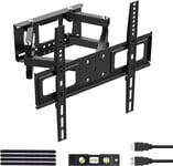 Support Mural TV 26-65 Pouces - Fixation Murale TV Peut Contenir Jusqu'À 35KG, A