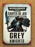 Cartes De Jeu Warhammer 40K Data Cards Grey Knights 57-02-01 Games Workshop Fr