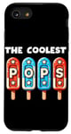 Coque pour iPhone SE (2020) / 7 / 8 The Coolest Pops Patriotic, rouge, blanc et bleu