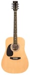 Encore Acoustic Guitar ~ Natural Left Hand LH-EW100N