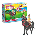 CRAZE Bibi et Tina Figurine Cheval à Collectionner Alex et Maharajah Cheval Figurine Jouets Chevaux Poney Jouet 39076