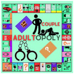 Adultopoly Brädspel, Parspel för Vuxna, Par Brädspel, Brädspel för Vuxna, Sovrumsspel för Par, Relationskortspel