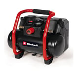 Einhell Power X-Change Portable Air Compressor - 36V Oli-Free Tyre Inflator, Cordless Electric Pump for Workshops with 6L Tank - TE-AC 36/150 Li of Rechargeable Compressor (Batteries Not Included)
