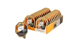 Sheba Sauce Collection en Sauce, Nourriture pour Chat avec Dinde et légumes en Sauce délicate, 85 g - 22 bacs