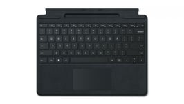 Microsoft Clavier Signature pour Surface Pro - Clavier - avec accéléromètre, pavé tactile, plateau de rangement et de chargement du Surface Slim Pen 2 - QWERTY - Anglais international - noir -...