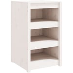 Vidaxl - Armoire de cuisine d'extérieur blanc bois de pin massif White pine