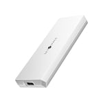 Boîtier SSD M.2, sans entraînement SETMSPACE Boîtier NVMe USB 10 Gbps & NGFF SATA M.2 SSD avec 30cm de câble USB-C vers USB-C/A pour SSD 2230/2242/2260/2280- Argent Enclosure