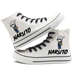 SevenLeo Chaussure Homme Chaussures Femme Chaussures Étudiant Garçon Fille Adolescente Casuel Sneakers Toile Chaussure Plates Espadrille Unisexe Naruto Anime Shoes 40