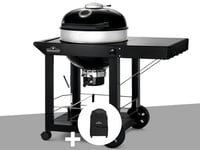 Barbecue à charbon Napoleon Kettle Pro 57 cm sur chariot + Housse pour barbecue à charbon Kettle PRO 57cm sur chariot - Napoleon