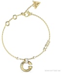 Guess JUBB04553JWRHS Ladies Multi Peony Chain Bracelet Jewellery