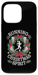 iPhone 13 Pro Running On Christmas Spirit Runners Case