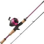 Kinetic HellCat CL Pink 6' 8-30g kombo med inkapslad rulle