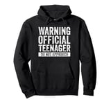 Official Teenager 13 Year Old Funny 13th Birthday Gift Pullover Hoodie