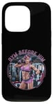 Coque pour iPhone 13 Pro Gym Before Him pour une femme sportive