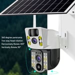 Solar Wireless WiFi Security Camera Intelligent Alert Solar Security Camera For