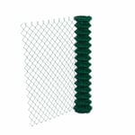 Centrale Brico - Grillage rouleau simple torsion vert, Rouleau 20m, Hauteur 1m20, Maille 50x50mm