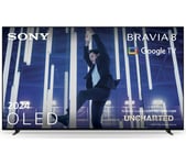 65" SONY BRAVIA 8  Smart 4K Ultra HD HDR OLED TV with Google TV & Assistant, Silver/Grey