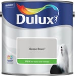 Dulux Silk Interior Walls & Ceilings Emulsion Paint 2.5L - Goose Down