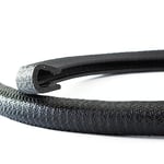 EUTRAS [10 m] profilé de protection de bord 8-10 mm noir - tient sans colle - pour tôles et portières de voiture - protège les arêtes - qualité industrielle allemande - expédition sous 24 heures