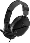 Turtle Beach Recon 70 Black PlayStation Multiplatform Gaming Headset for PS5, P