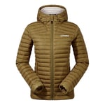 Berghaus Women's Nula Micro Synthetic Insulated Jacket | Lightweight | Warm | Water Resistant Coat | Puffer Jacket, Oak Moss, 12